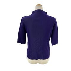 199990 ISSEY MIYAKE イッセイミヤケ カットソー PLEATS PLEASE プリーツプリーズ パープル ポリエステル レディース [1000025372532]の画像