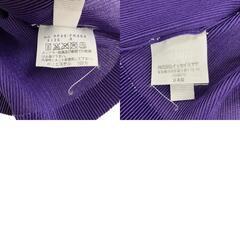 199990 ISSEY MIYAKE イッセイミヤケ カットソー PLEATS PLEASE プリーツプリーズ パープル ポリエステル レディース [1000025372532]の画像