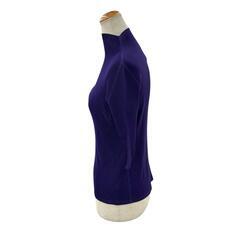 199990 ISSEY MIYAKE イッセイミヤケ カットソー PLEATS PLEASE プリーツプリーズ パープル ポリエステル レディース [1000025372532]の画像