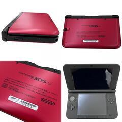 186000 現状品 ニンテンドー3DS ニンテンドー3DS LL SPR-001  レッド ブラック 本体 [1000025420134]の画像