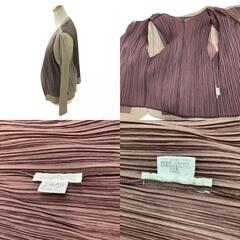 199990 ISSEY MIYAKE イッセイミヤケ カーディガン PLEATS PLEASE プリーツプリーズ ポリエステル レディース [1000025372259]の画像