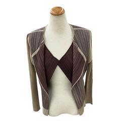 199990 ISSEY MIYAKE イッセイミヤケ カーディガン PLEATS PLEASE プリーツプリーズ ポリエステル レディース [1000025372259]の画像