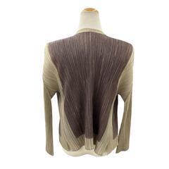 199990 ISSEY MIYAKE イッセイミヤケ カーディガン PLEATS PLEASE プリーツプリーズ ポリエステル レディース [1000025372259]の画像