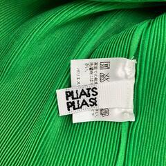 199990 ISSEY MIYAKE イッセイミヤケ カットソー PLEATS PLEASE プリーツプリーズ グリーン ポリエステル レディース [1000025372525]の画像