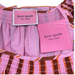 186005 Kate spade ケイトスペード ストライプ　ワンピース NJMUB289  [1000025375045]の画像