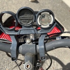 小学生中高学年男児　22インチ自転車　中古の画像