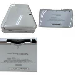 186000 現状品 Nintendo 任天堂 ニンテンドウ ニンテンドー3DS 3DS CTR-001  ホワイト 本体 タッチペン付き [1000025371450]の画像