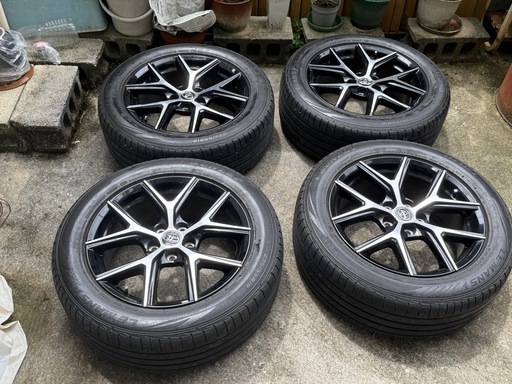 235/55r18 タイヤホイールセット