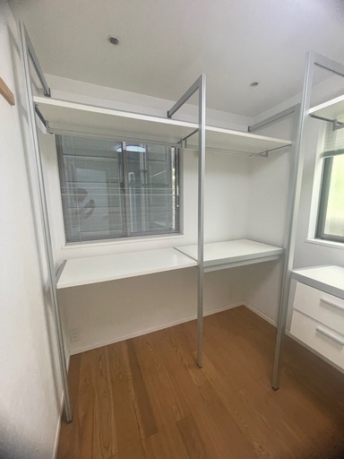 イタリア　高価 porro ウォークインクローゼット　の棚