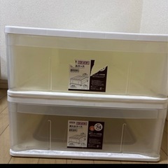【8月末まで】ニトリ　押入れケース　収納ケース　収納ボックス　収納BOXの画像