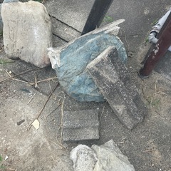 お庭  石の画像