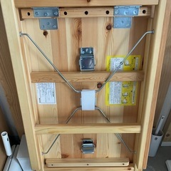 【無印良品】パイン材テーブル・折りたたみ式
の画像