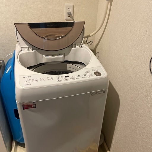 乾燥機付き10キロ縦型洗濯機