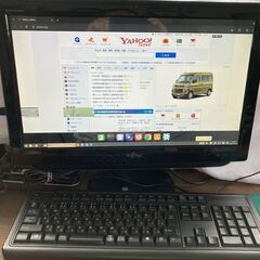 FMVE30DTW一体型パソコン LinaxMintインストール 世界のTV見れます！の画像
