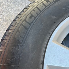パジェロ　タイヤホイールの画像