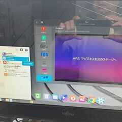 FMVE30DTW一体型パソコン LinaxMintインストール 世界のTV見れます！の画像