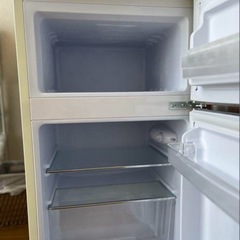 レトロ 冷蔵庫 81リットル 一人暮らし用の画像