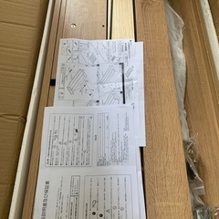 未使用品、コンセント付きフロアベッド ベッド LED照明付き シングル ナチュラル ロータイプ フレーム ベッドフレーム コンセント 宮付き フレームのみの画像