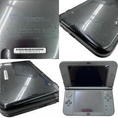 ジャンク品 ニンテンドー3DS New Nintendo 3DS LL RED-001  メタリックブラック 本体 動作確認異常なし [1000025374437]の画像