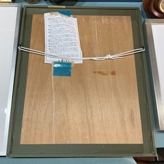 アート作品🖼️ 1点物❗️ 現代アート🎨 オシャレ パステルカラー 絵画 壁掛け　縦約52cm 横約43.2cm　の画像