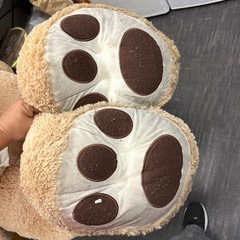 巨大くまのぬいぐるみの画像