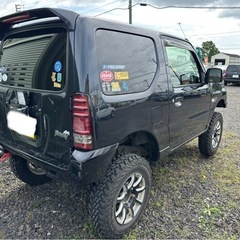 29年ジムニーランドベンチャー　6万キロ代　車検2年　改造多数の画像