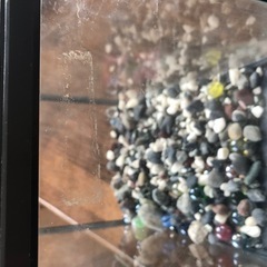 水槽　天然石　ビニールホース等の画像
