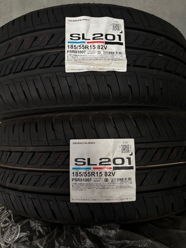新品未使用SEIBERLINGタイヤ2本