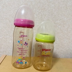 Combi コンビ　除菌じょーずα レンジで除菌　哺乳瓶消毒 +哺乳瓶セットの画像