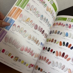 ネイル雑誌の画像