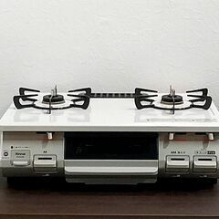 Rinnai ガステーブル/ RTE597BER/ ガスコンロ/ 2024年製/ リンナイ/ LPガス/ 片面焼き水なしグリル/ 2口/ 右強　C1ET0401の画像