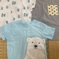 【子ども用品】 110㎝の半袖Ｔシャツ　1着100円の画像