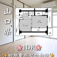 初期費用ゼロ物件　山口県下松市　家賃32000円　緊急連絡先のみ相談可👌の画像