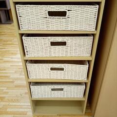 【リユースのサカイ八街店】★ジモティ割あり★ 収納棚　クリーニング済　YJ7587の画像