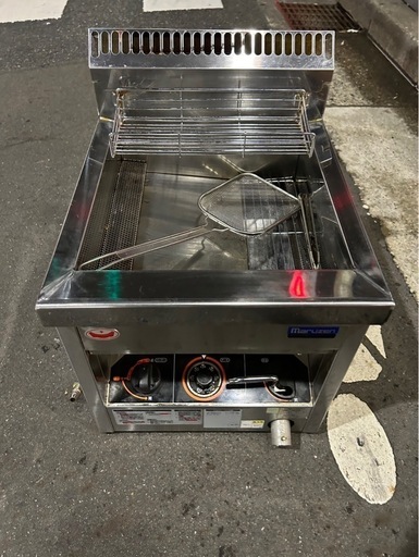 マルゼンガスフライヤー都市ガス　卓上　油量12L　MGF-12TJ 2022年