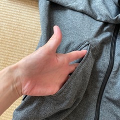 アディダス　スウェット羽織　Lサイズの画像