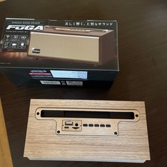 FUGA ワイヤレスウッドスピーカーの画像