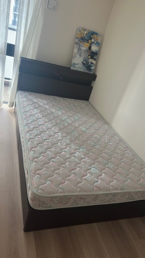 シングル＆ダブルベッドセット！二つで1万円・自分で引き取りOK