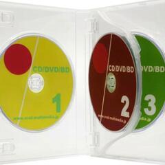 DVD.3枚収納トールケース４個セットの画像