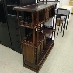 リユースのサカイ東金店 紫檀 飾り棚 TJ14237の画像