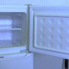 M0053 Haier ハイアール 2ドア 冷凍冷蔵庫 130L JR-N130C ホワイト 2024年製 動作確認済 現状渡しの画像