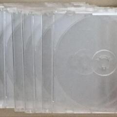 ＣＤスリムケース 透明 白 50枚セットの画像