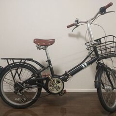 折りたたみ自転車の画像