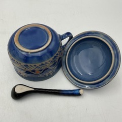 蓋スプーン付きカップ5個セット　の画像