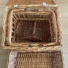 古道具かご4点セットの画像