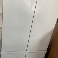 不具合あり　食器棚　ホワイト　中古の画像