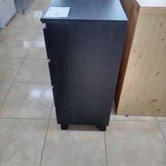 リユースのサカイ太田店★ジモティ割あり★  キャビネット ブラック H88×D39×W79 クリーニング済み OJ10746の画像