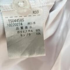 学生白の半袖シャツ　Sサイズ②の画像
