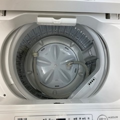 ヤマダセレクト　2021年製　洗濯機４.5kg YWM-T45H1の画像