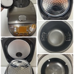 R231 ☀️ ZOJIRUSH IH炊飯ジャー 5.5合炊き 17年製 NP-VJ10 ⭐ 動作確認済 ⭐ クリーニング済の画像